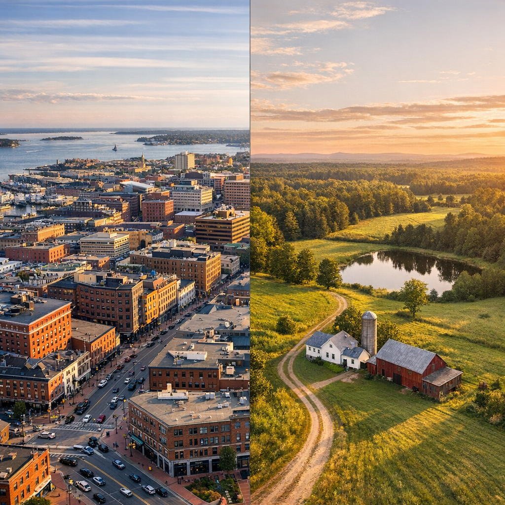 Portland’s Economic Growth Outpaces Rural Maine, Widening Statewide Divide